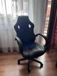 Scaun de birou ergonomic, stil racing – stare foarte bună