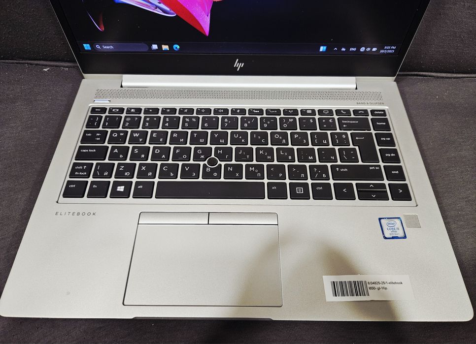 Лаптоп HP EliteBook 840 G6 i5-8365U RAM:16GB SSD:256GB  04825-25