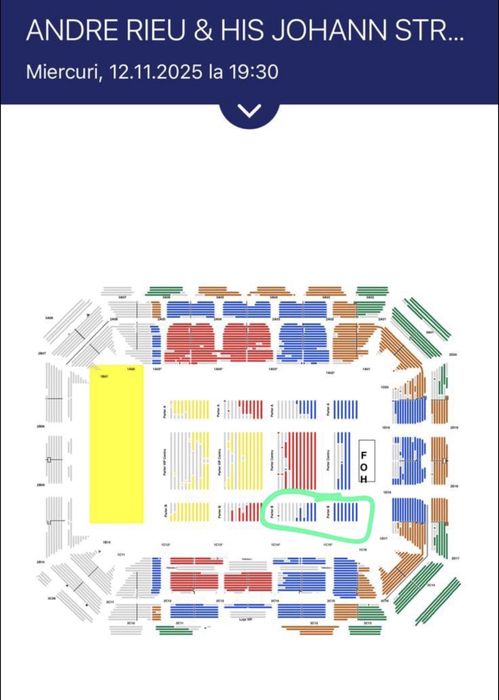 Vand bilet Andre Rieu categoria 2