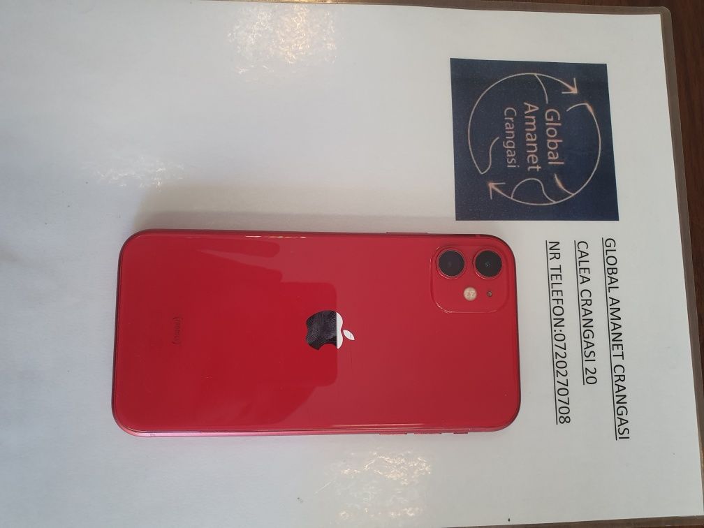 Iphone 11 64GB RED Global Amanet Crangasi