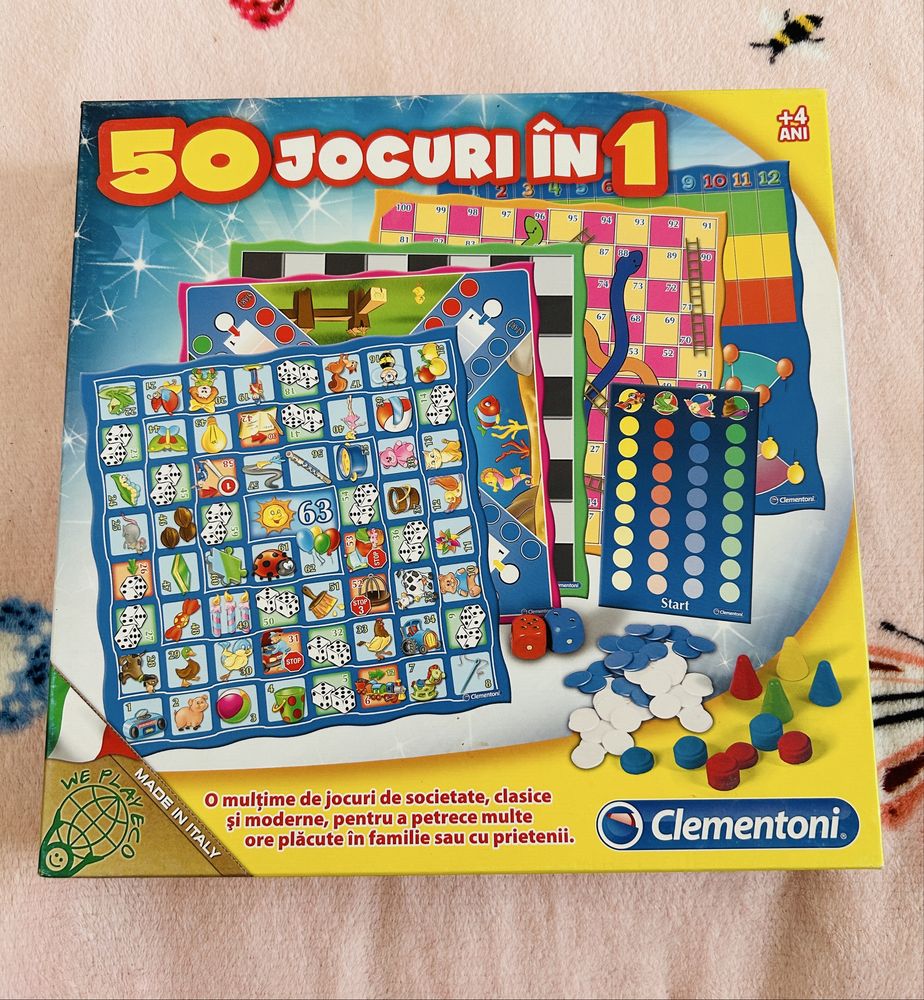 50 de jocuri in 1 - Clementoni