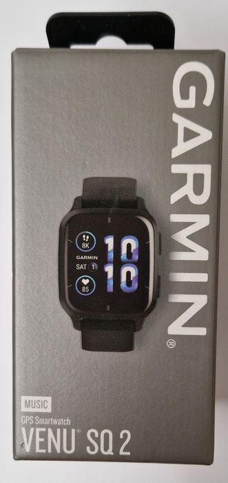 Ceas Garmin Venu SQ 2 MUSIC negru + cadou