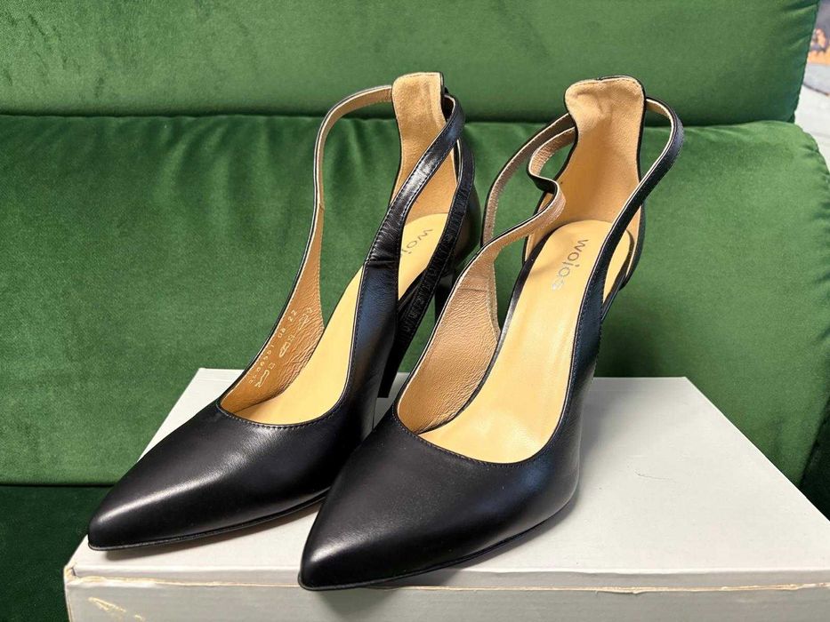 Pantofi de piele Wojas