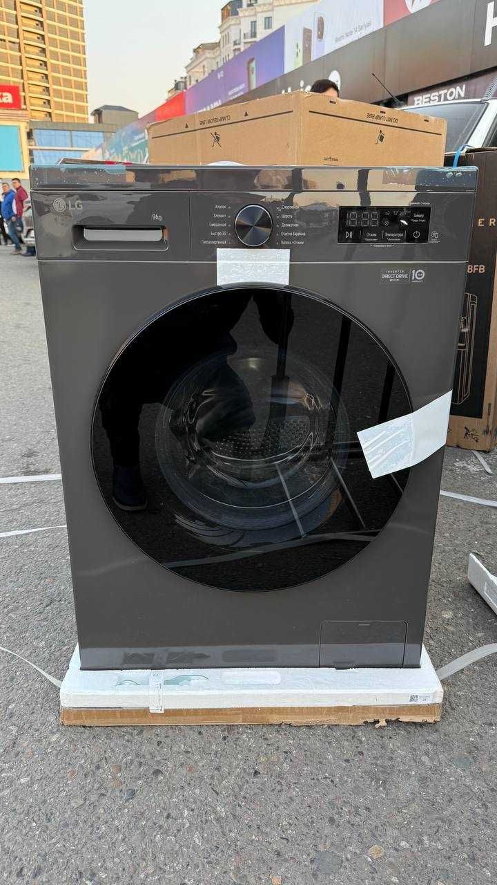 Стиральная машина LG 9кг Inverter/DD/6 Motion/Steam/F2Y1VS5J