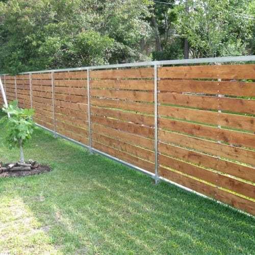 Garduri si porti panouri stil jaluzea, sipca metalica, tabla cutata