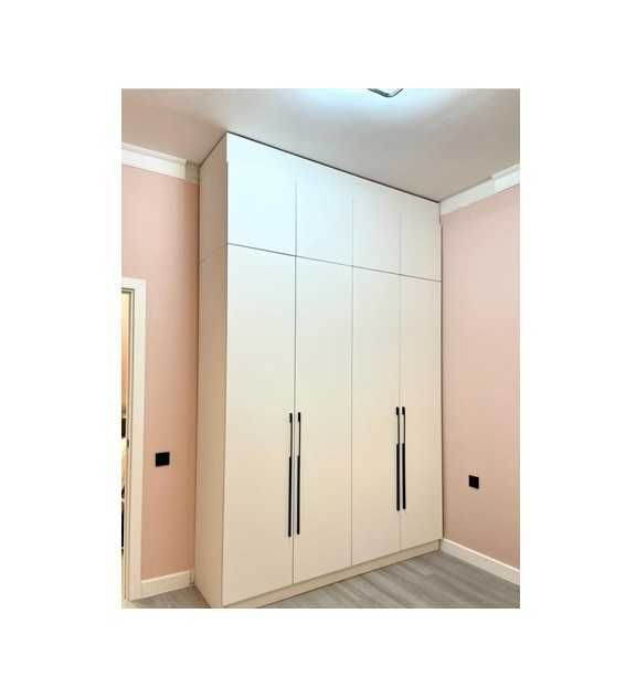 Акция! Новый Распашной шкаф Приори 180x270х55 см, белый АЗИЯ СКЛАД