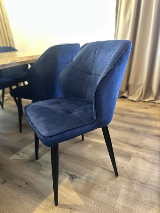 Scaune dining bleumarin