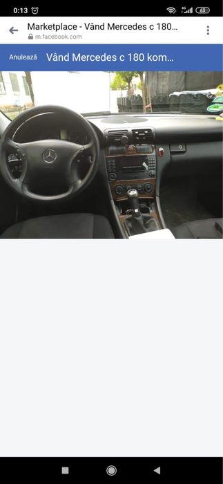 Mercedes c class1.8 compresor