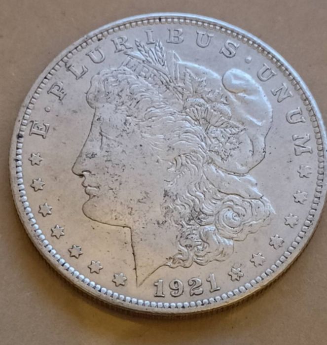 Moneda 1 dolar american 1921