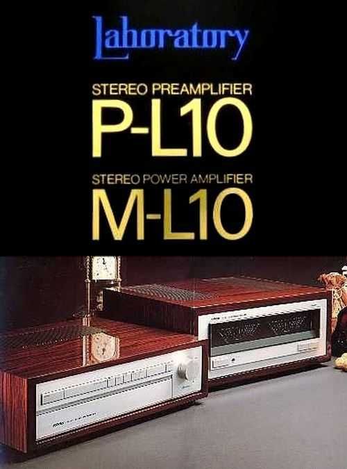 Set Victor/JVC M-L10+P-L10 Power&Pre Amplificator High-End