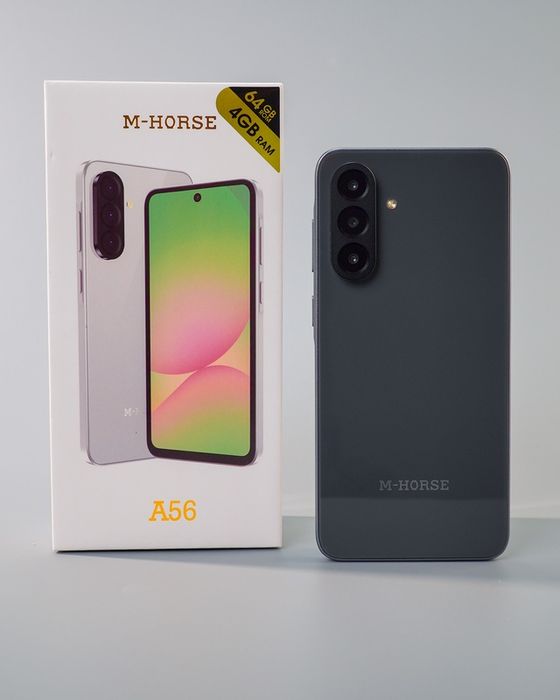 M horse A56 dastafka tekin 4+4/128Gb