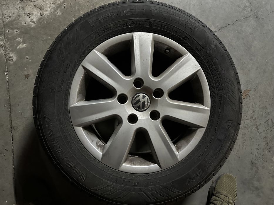 8 roti/2 seturi roti Touareg 5x130, vara si iarna 3300 ron