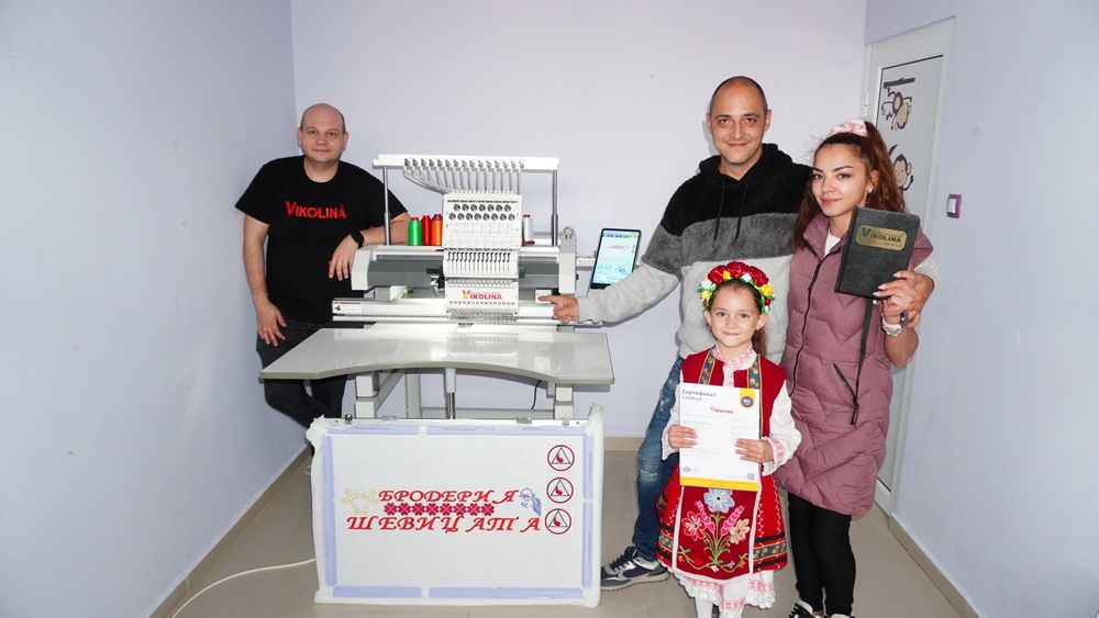 NEW MODEL Бродировъчна машина 500 х 800