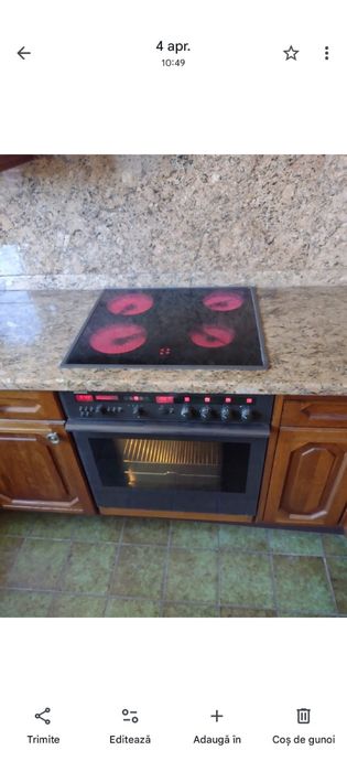 Plita electrica si cuptor Siemens