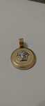 Medalion VERSACE lant AUR 14K 6,55gr. NOU