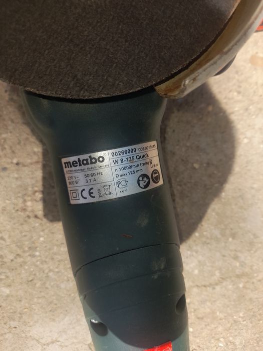 Flex electric Metabo  W- 8- 125 Quic,original k