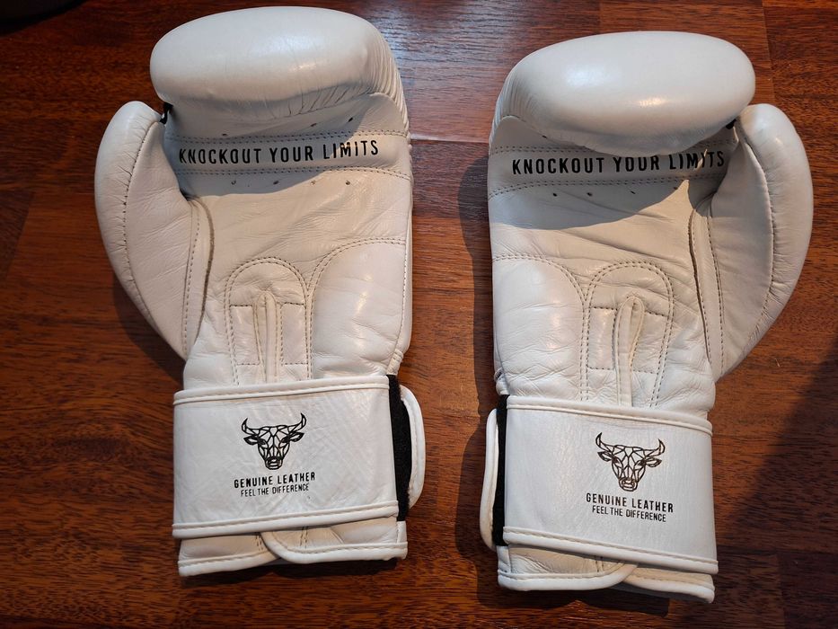 Manusi Knockout basic piele naturala ca noi 12 oz