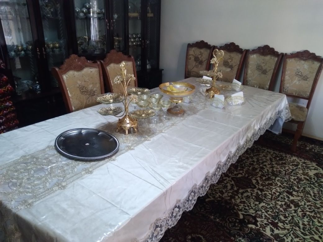 Стол стул  орех мебель