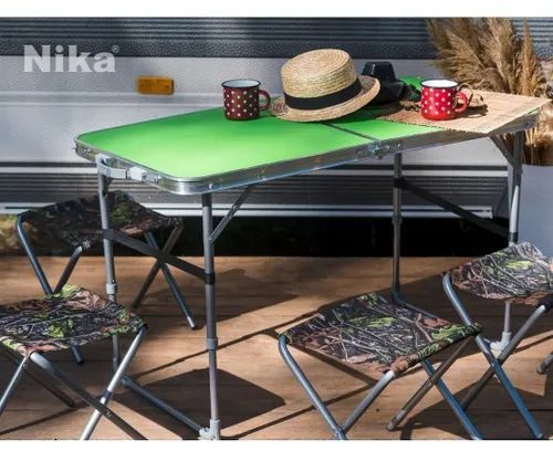 Складной стол со стульями Ника ССТ-К2