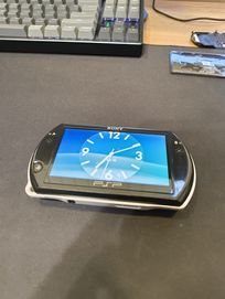 PSP GO modded with a 2200mAH battery