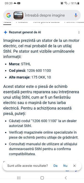 Rotor pt fierăstrău stihl mse