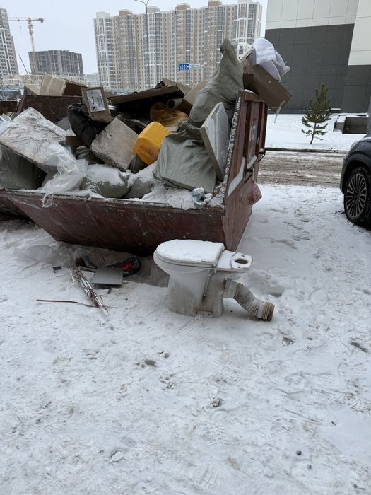 Строительный унитаз