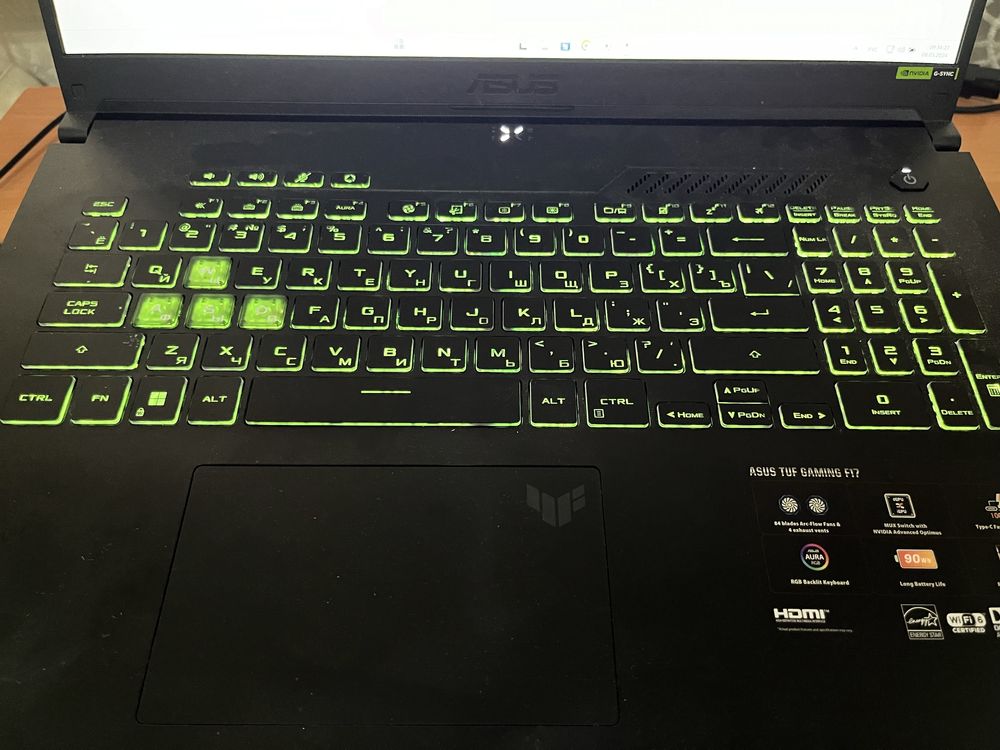 Игровой ноутбук Asus TUF Gaming F15