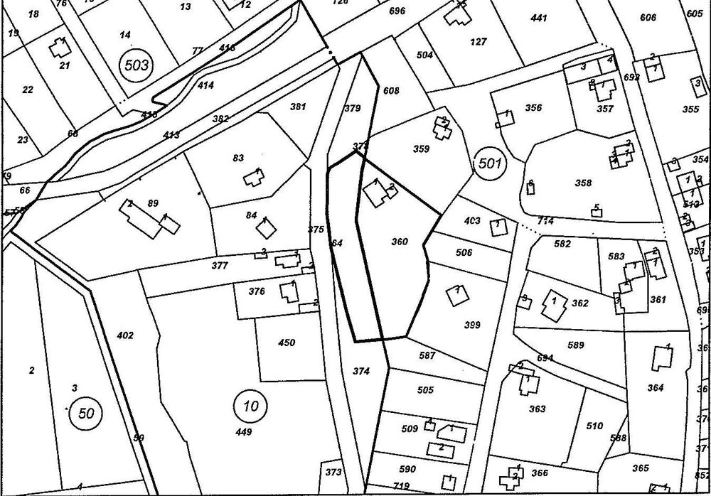 Продава дворно място в с. Черни Връх