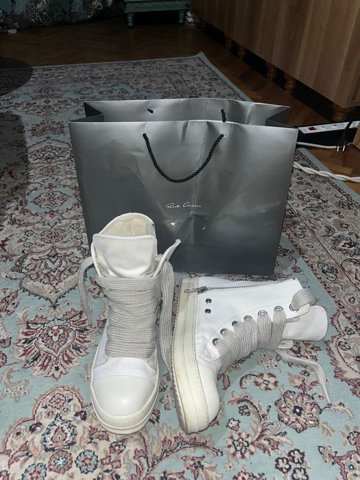 Rick owens ramones jumbo lace