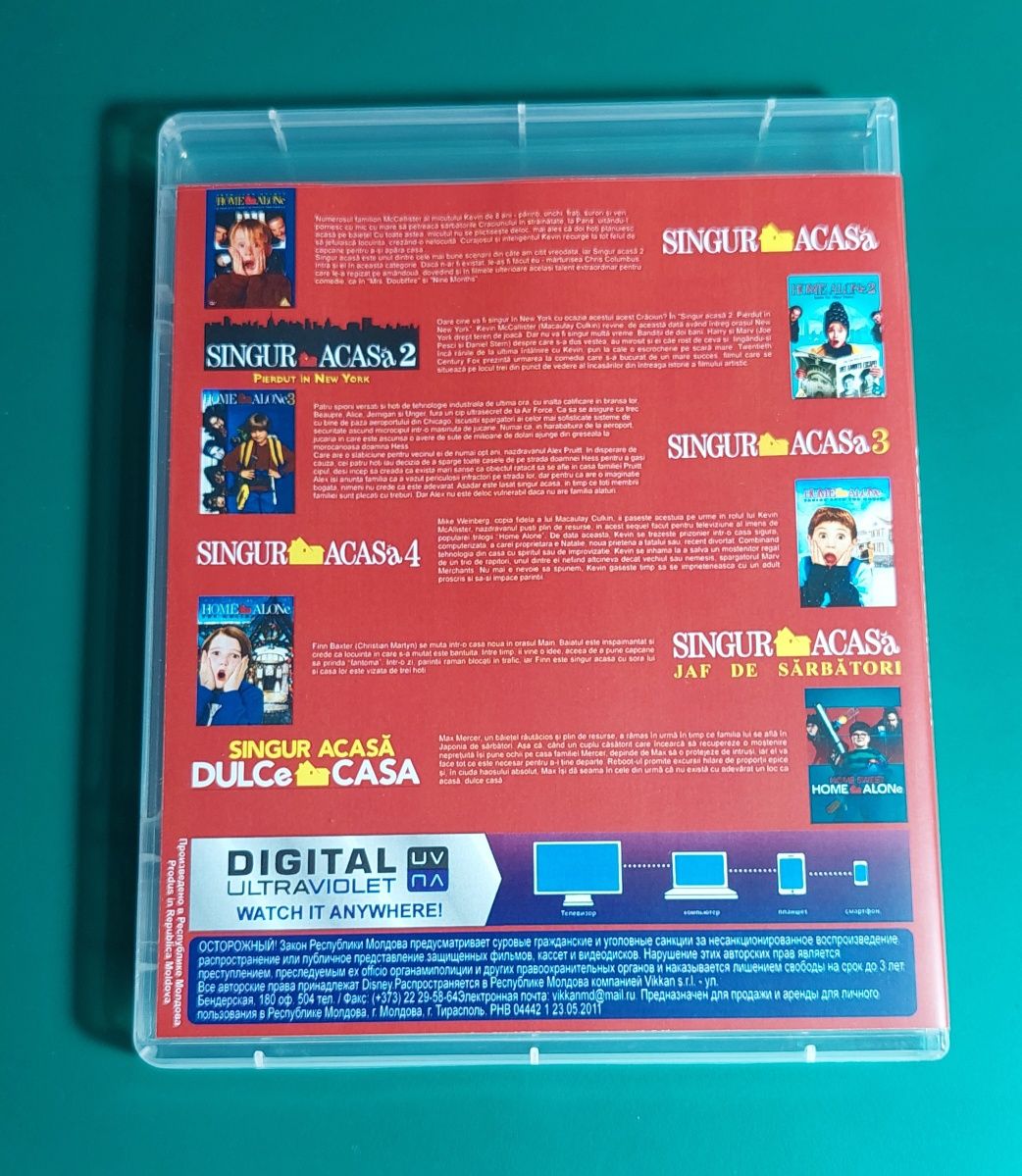 Singur acasă Colectie / Home Alone Collection - 6 DVD - sub. romana