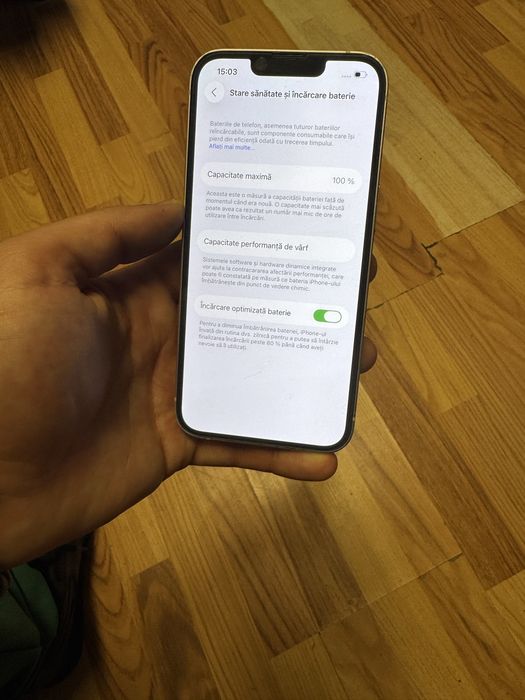 Iphone 13 128 gb pink, liber, baterie 100%