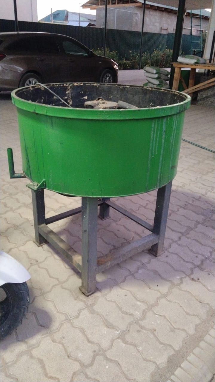 Бетономешалка использованный 1 раз