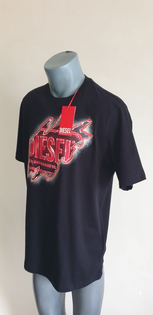 Diesel T - Just - E43 Cotton Mens / L НОВО! ОРИГИНАЛ! Мъжка Тениска!