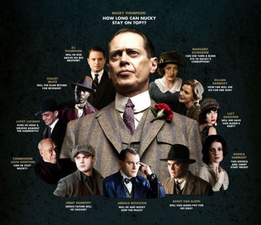 FILM SERIAL Boardwalk Empire - Complete Seasons 1-5 [23 DVD] [2015]