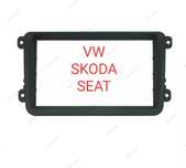Рамка за мултимедия 7 инча Vw Skoda seat  android 2 дин 2 din Андроид