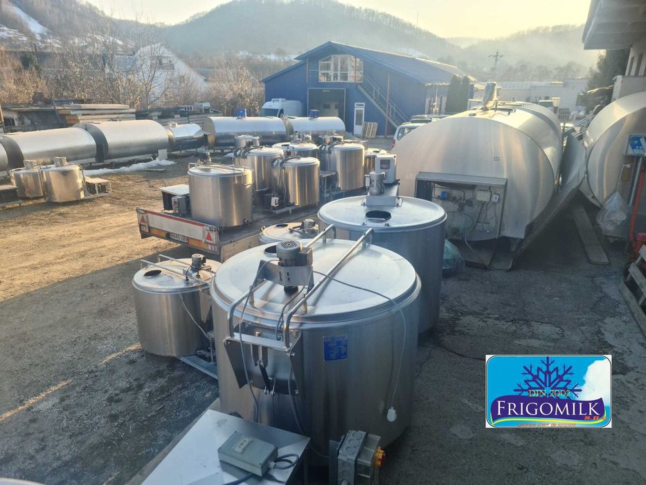 Tanc racire lapte racitor lapte bazin lapte 600 litri