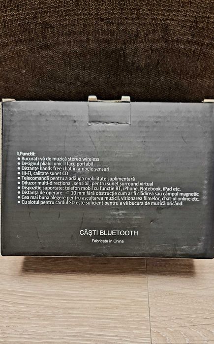 Casti wireless - produs nou