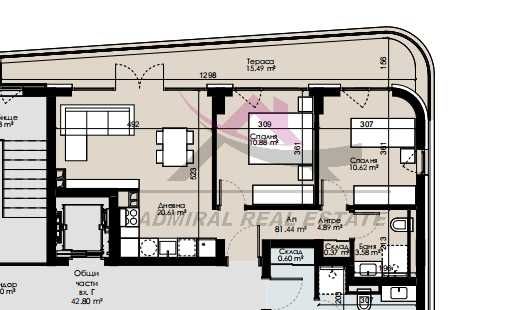 Продава се Тристаен апартамент в Варна, Трошево - 98 кв.м за 1656 €/кв.м - Снимка #3