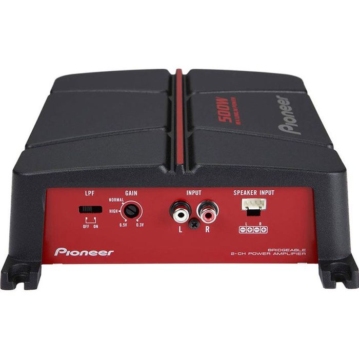 Усилвател PIONEER GM-3702 500 W, БРОЙ КАНАЛИ 2