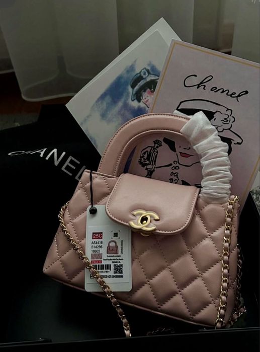 Geanta Chanel kelly piele naturala pe comanda