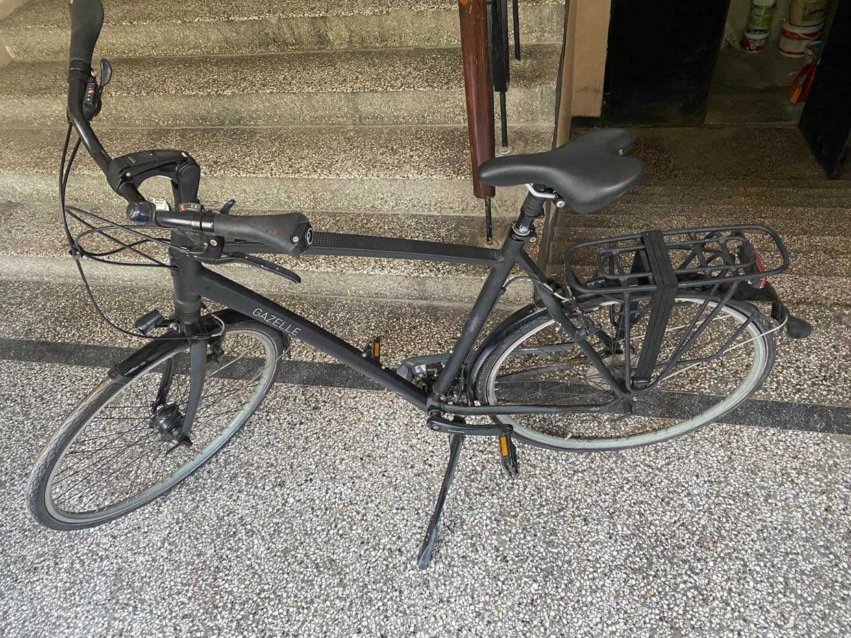 Уникално мъжко колело Gazelle Chamonix T27 High Step 28 инча