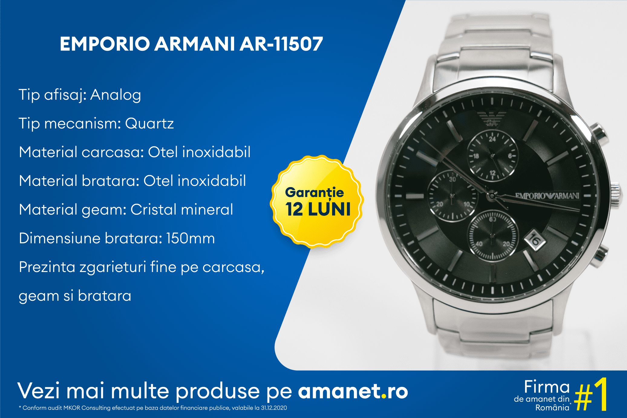 Ceas Emporio armani AR-11507 - BSG Amanet & Exchange