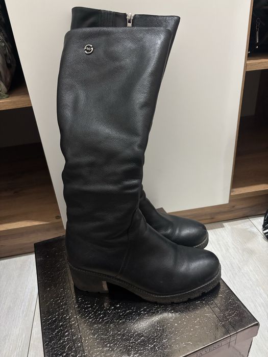 Зимние сапоги натуралка