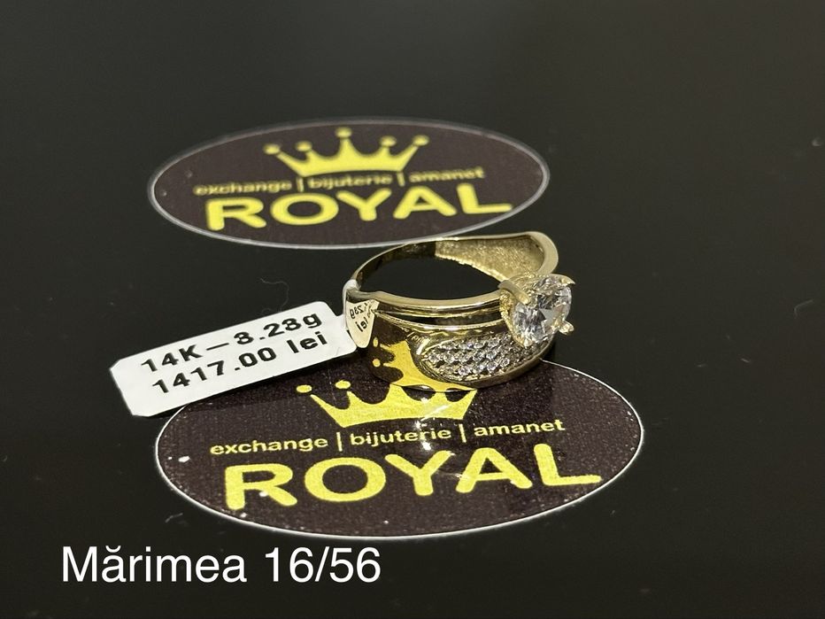 Bijuteria Royal: Inel aur 14k/3.23 gr