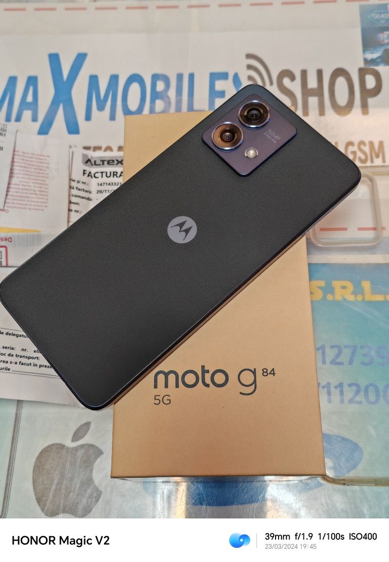 Motorola Moto G84 -5G 256 GB Midnight Blue / Factura si Garanție