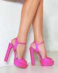 Pantofi roz fuchsia Barbie Nasty Gal