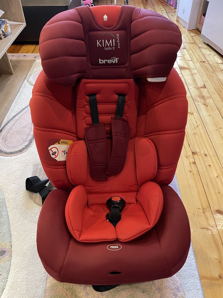 Столче за кола 0-25кг Brevi KIMI TT ISOFIX RED