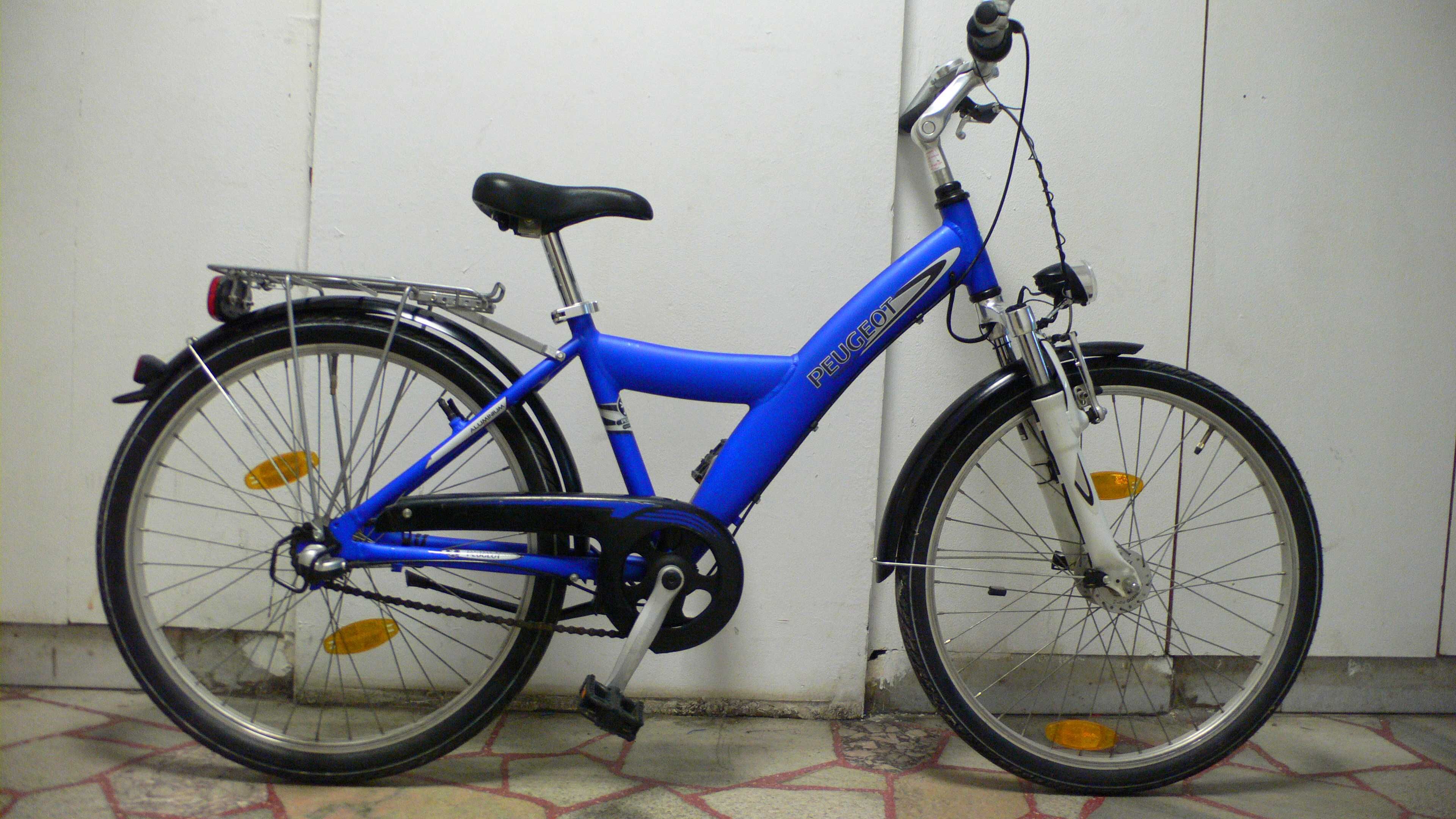 Юношески велосипед 24ц.: PEUGEOT/ПЕЖО с контра! Shimano Nexus.