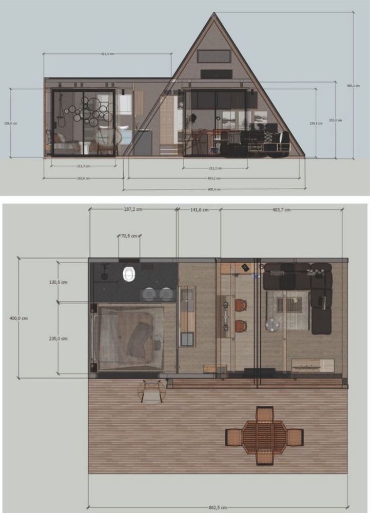 Vand cabane diverse model