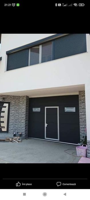 Usa Garaj "paznic mut de fier și șina, usa-si face treaba-n tihnă"